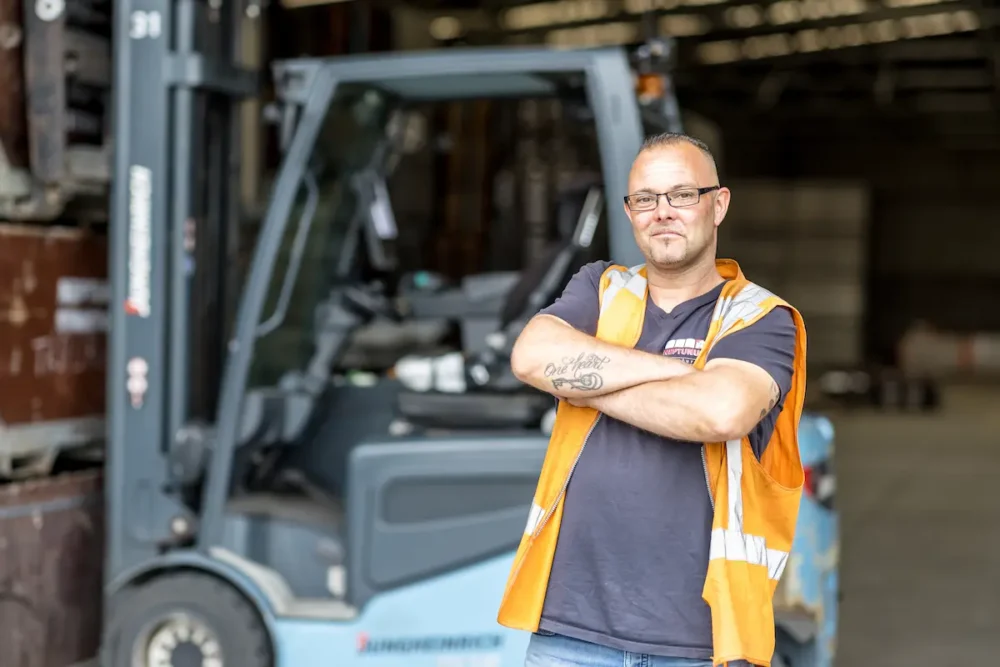 Heftruckchauffeur Neptunus